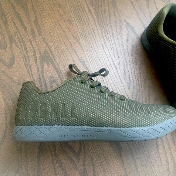 NOBULL Shoes - NOBULL Army Grey Trainers - NEVER WORN